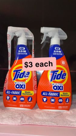 Tide stain remover oxi