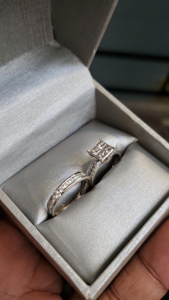 Engagement Ring/wedding Band Combo