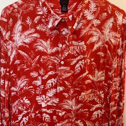 H&M Summer Button Up Shirt (L)