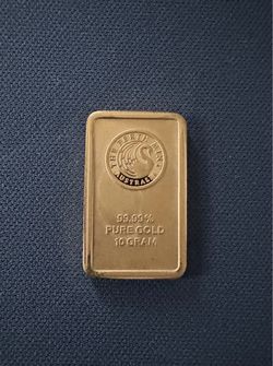 Perth Mint 10g 99.99% Pure Gold Bar