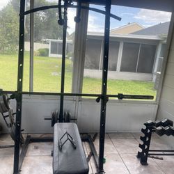 Bench And Squat Rack