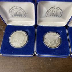 2001 Tribute Buffalo Nickel Silver Plated