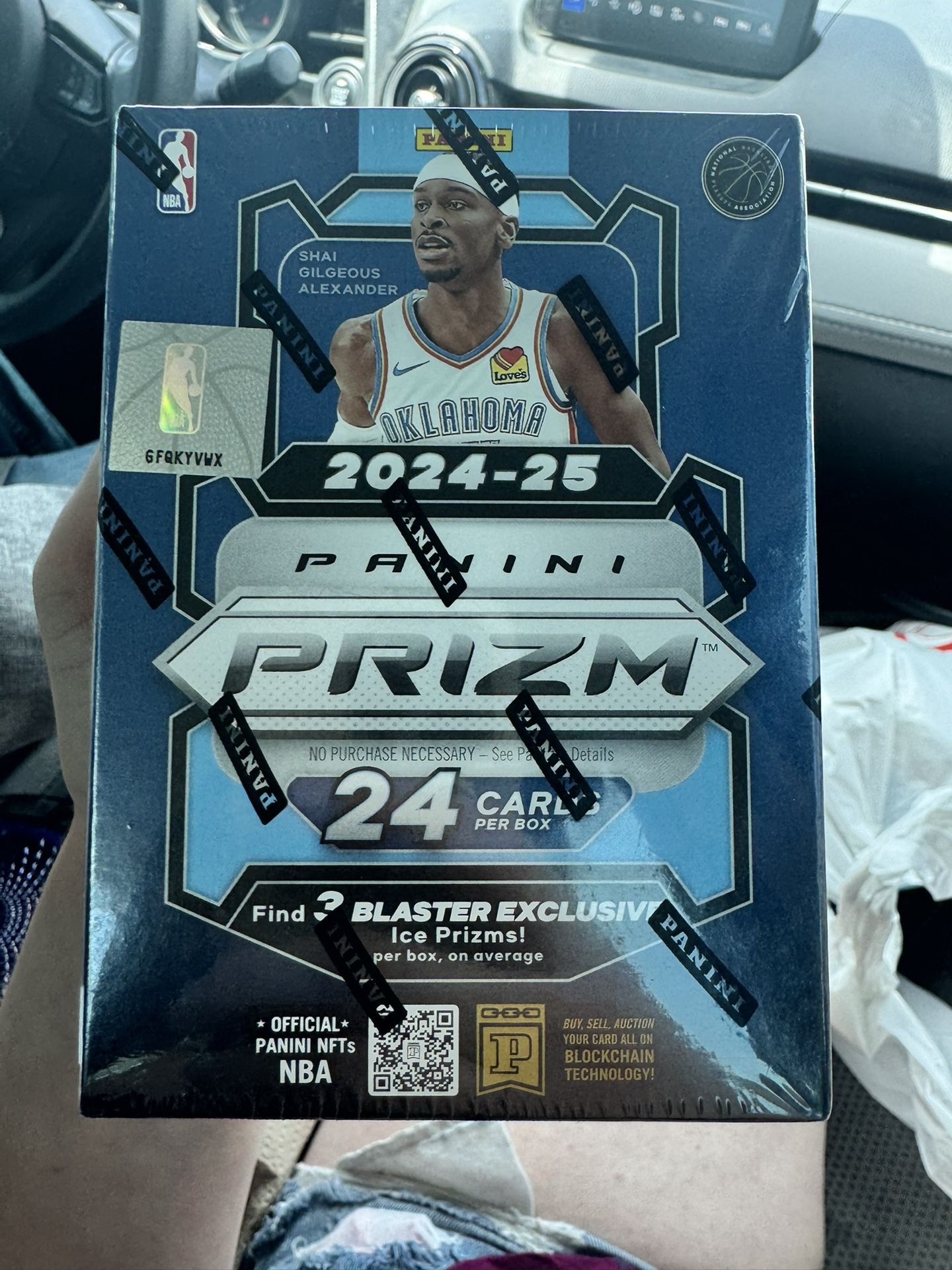 2024 2025 Panini PRIZM Basketball Blaster Box of Packs with 3 EXCLUSIVE ICE Prizms and Chance for Rookie Penmanship Autographs and Retail Exclusive Im