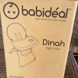 Babideal Dinah Portable Highchair, Blue Dot,