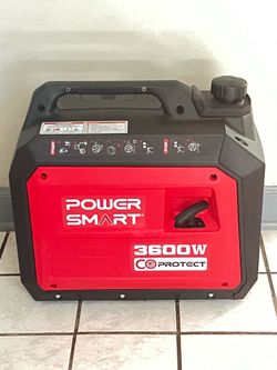Powersmart new gas operated 3600w generator CO protect