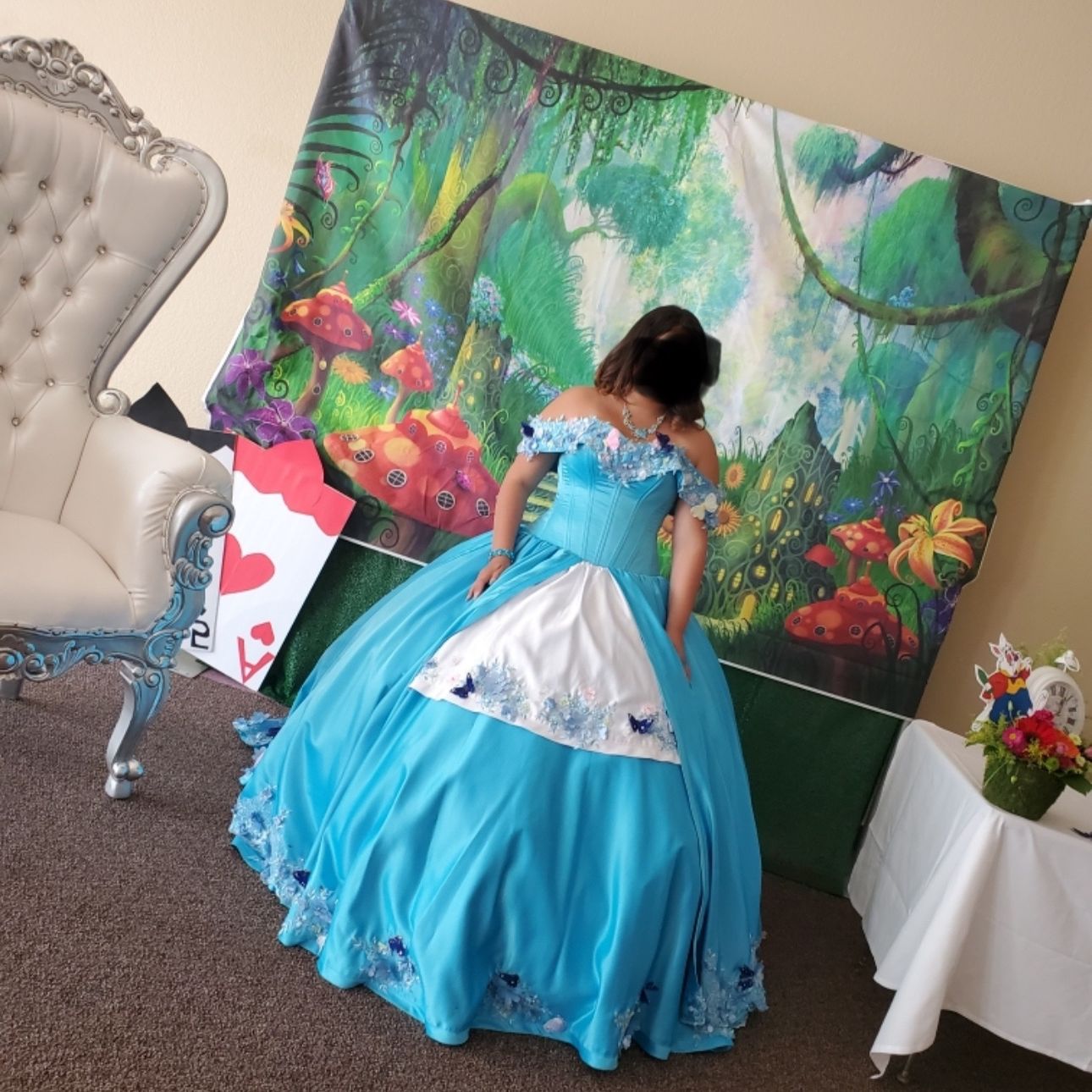 strapless open back dress Long Off Shoulder Fitted Prom Dress by LaDivine CA109  The Dress Outlet
