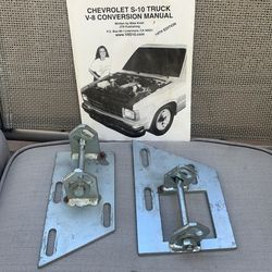S10 V8 Conversion Manual & 4clylinder to v8 motor mounts