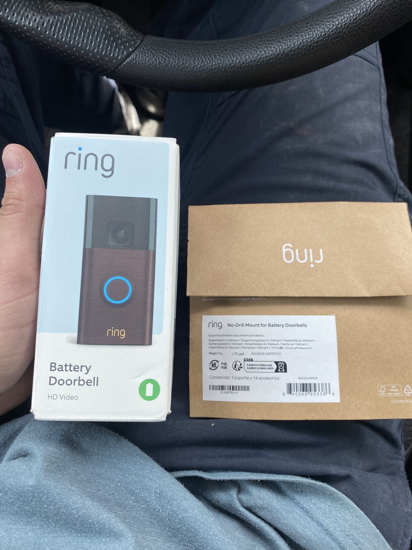 Ring doorbell camera 
