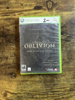 🎮 Xbox 360 - Elder Scrolls IV: Oblivion GOTY Edition (2-Disc Set)