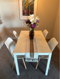 Dining Set, White