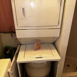 Stacked Washer And Dryer 