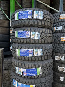 265/70R16 Crosswind MT 4 new tires installed and balanced