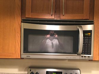 Kenmore Elite Stainless Steel Microwave