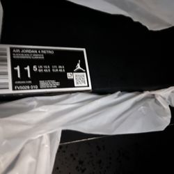 Jordan 4 Retro Black Cat (2025) Sz 11.5