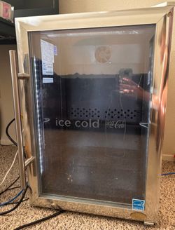 LED Coca-Cola mini fridge