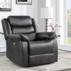 NEW Genuine Leather Recliner Sofa Chair