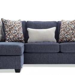 Navy Sofa 
