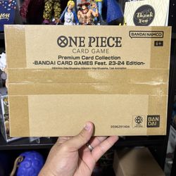 ONE PIECE CARD GAME Premium Card Collection -BANDAI CARD GAMES Fest. 23-24 Edition SEALED