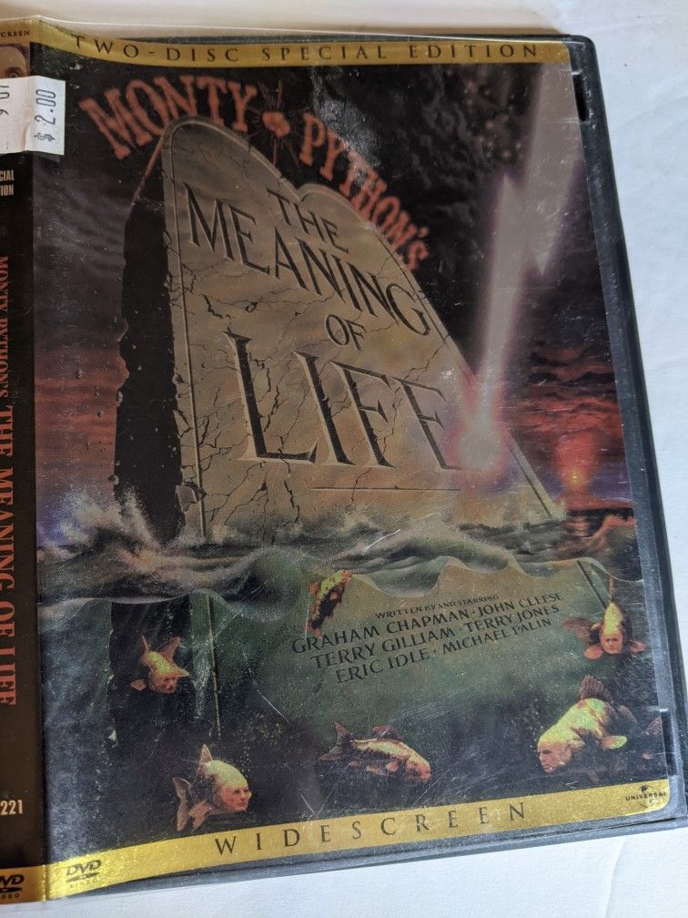 Two Disc Special Edition Monty Pythons The Meaning Of Life DVD Movie Info Below