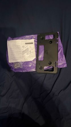 2025-2026 Toyota Camry Front License Plate Bracket with Hardware