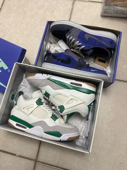 Jordan 4 Pine Green & Jordan 1 Zion
