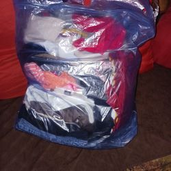Bag Full Of LADIES CLOTHING New And Semi New MED, LARGE FOR $50