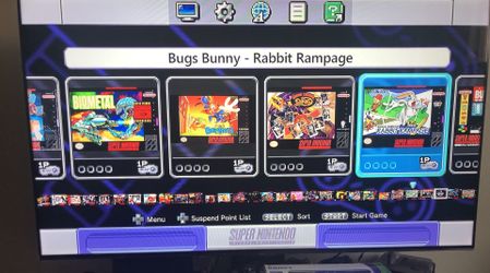 SNES SUPER NINTENDO CLASSIC EDITION MINI MODDED for Sale in Palm