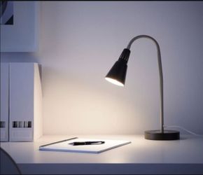 Black Desk / Table Lamp - Adjustable Arm