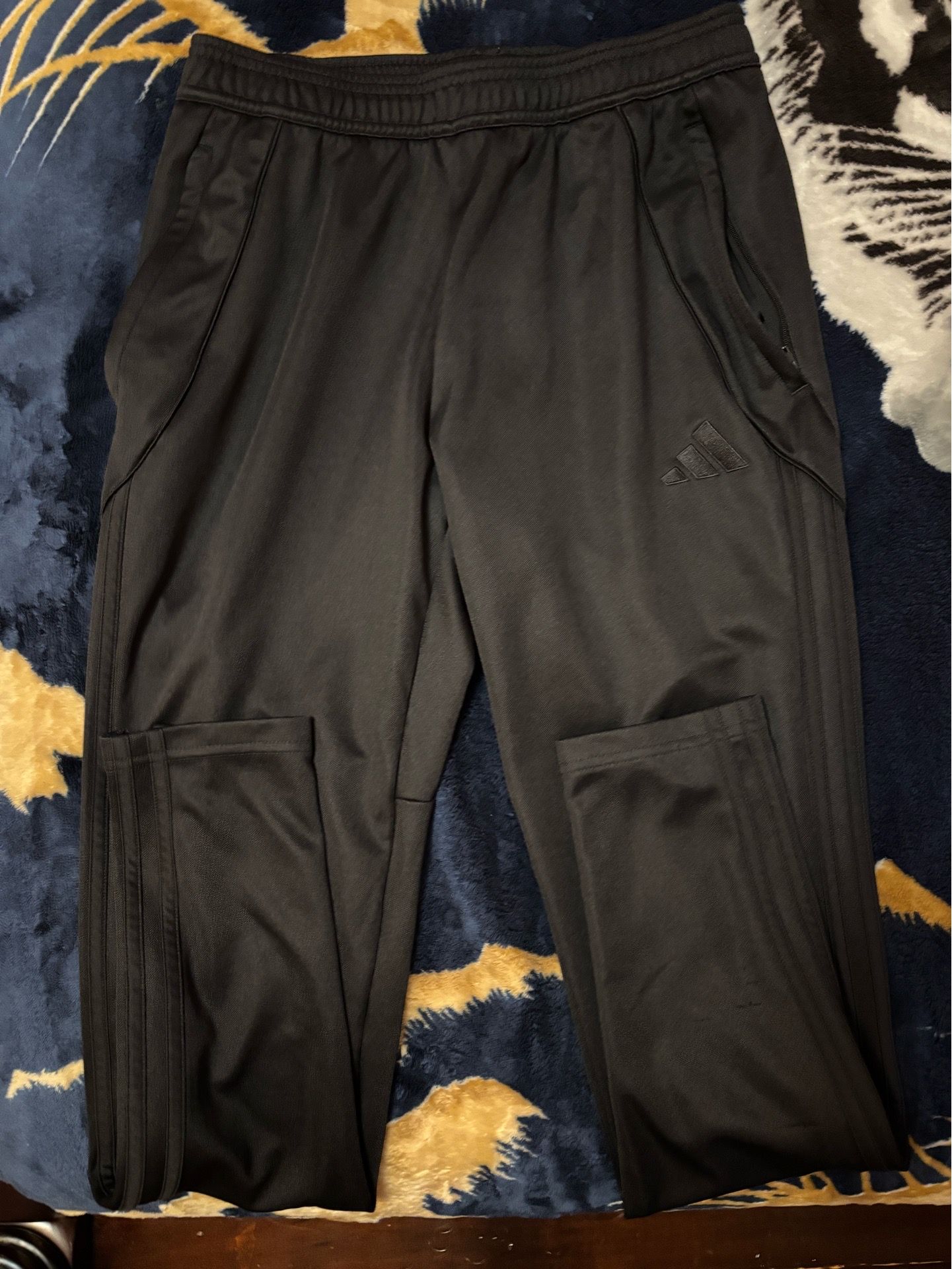 Adidas black joggers for men