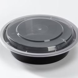 Meal takeout containers with lids, reusable, dishwasher-safe, microwave-safe (70 available)