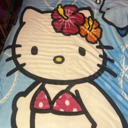 Hello Kitty Tropical Blanket 