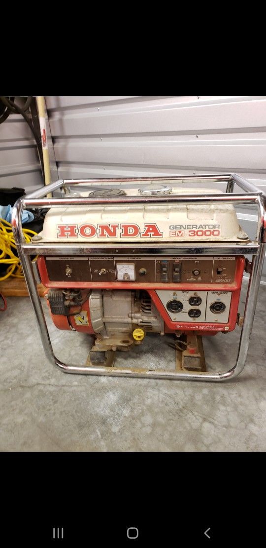 Honda EM 3000 GENARATOR 250$ OBO