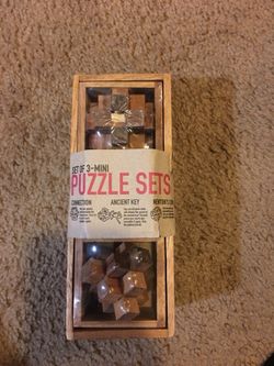Set of 3 Puzzles