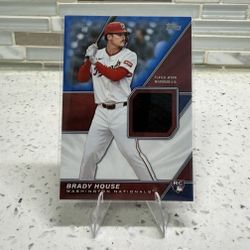 Topps 2026 Series 2 Brady House Nationals Major League Material Blue /150 RC