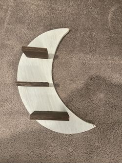 Cresent Moon Shape Wall Shelf