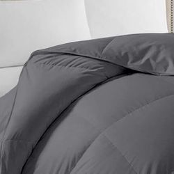 New  Twin XL Grey Comforter  