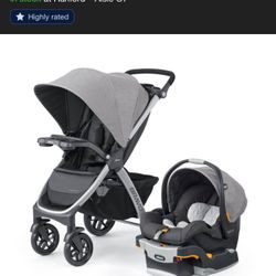 Chico Key Fit Stroller And Car Seat Set