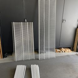 20 Inch White Wire Shelving And Brackets