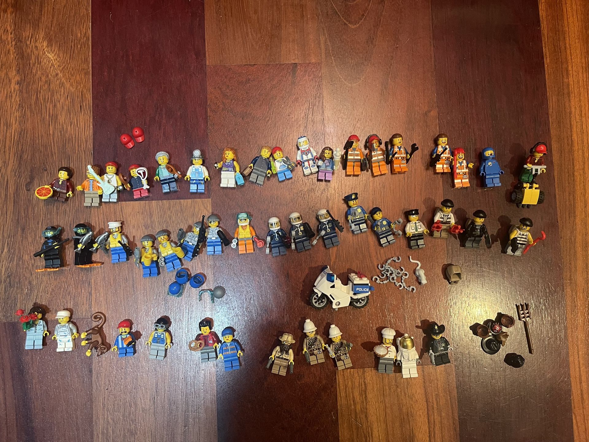 LEGO City Minifigure Lot