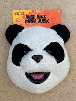 Brand New Huge Panda Halloween Mask