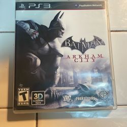 Ps3 Batman Arkham City