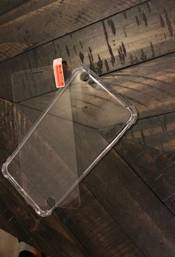 iPhone 6S Plus Case And Tempered Glass combo