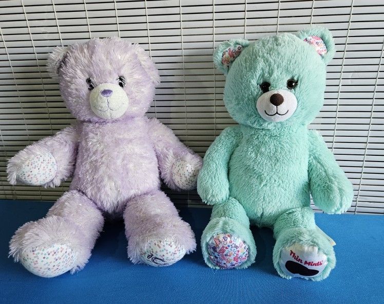 Glitter iCarly & Girl Scout Thin Mint Teddy Bear Pals
