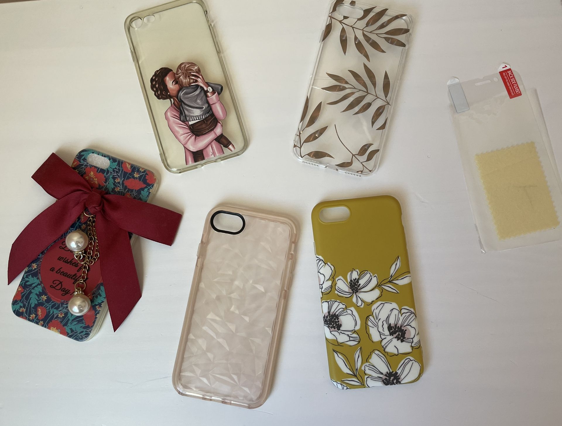 iPhone 8 cases, set of 5