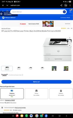 New HP LASER JET PRINTER 40040.  OFF QUALITY