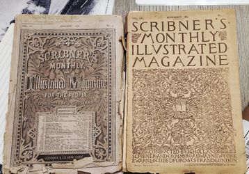 X2 1876 and Nov 1880 Scriber's Monthly Illustrated Magazine (both for 30)
