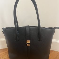 David Jones Black Satchel Purse/Bag