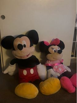 Mickey and Minnie Mouse