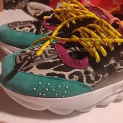 Versace Chain Reaction 2 Chainz Leopard Print  Shoes