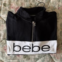 Bebe ladies sweatshirt with drawcord 